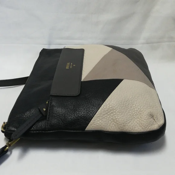 Fossil leather crossbody purse - Picture 4 of 11